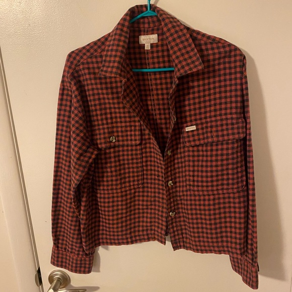 Brixton Bowery Flannel button up - Picture 1 of 5